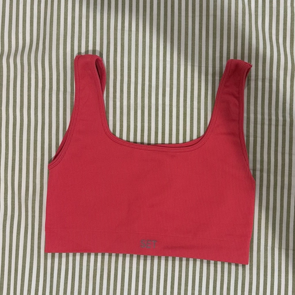 SET Active Pink Sculptflex bra